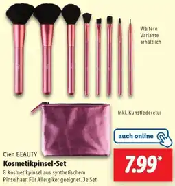 Lidl Cien BEAUTY Kosmetikpinsel-Set Angebot
