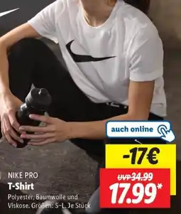 Lidl NIKE PRO T-Shirt Angebot