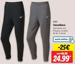 Lidl NIKE Sweathose Angebot