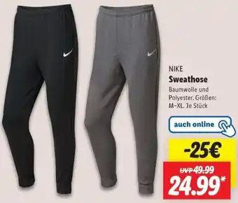 Lidl NIKE Sweathose Angebot