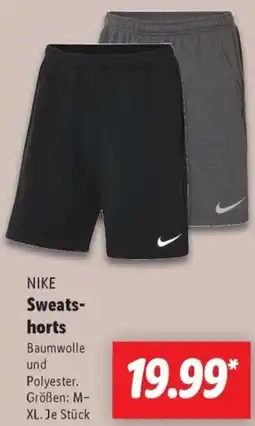Lidl NIKE Sweatshorts Angebot