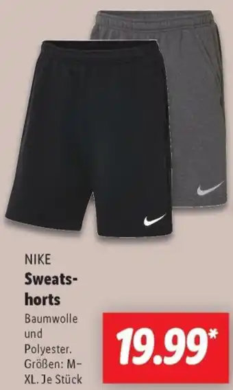 Lidl NIKE Sweatshorts Angebot