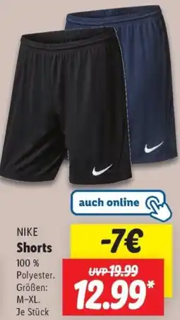 Lidl NIKE Shorts Angebot