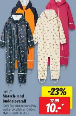 Lidl lupilu Matsch- und Buddeloverall Angebot