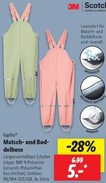 Lidl lupilu Matsch- und Buddelhose Angebot