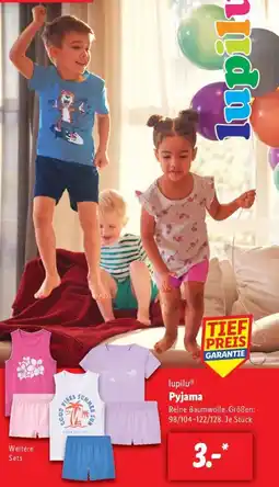 Lidl lupilu Pyjama Angebot
