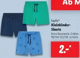 Lidl lupilu Kleinkinder Shorts Angebot