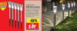 Lidl LIVARNO home 5 LED-Solar-Leuchten Angebot