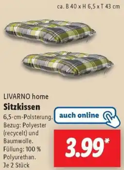 Lidl LIVARNO home Sitzkissen Angebot