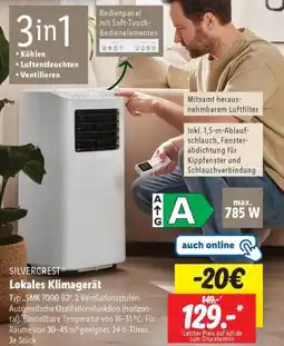 Lidl SILVERCREST Lokales Klimagerät Angebot