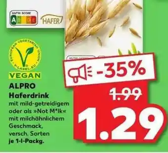 Kaufland Alpro Haferdrink Angebot