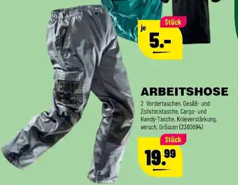 Leitermann Baumarkt Arbeitshose Angebot