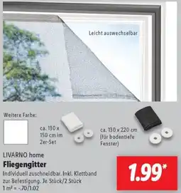 Lidl LIVARNO home Fliegengitter Angebot