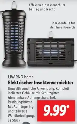 Lidl LIVARNO home Elektrischer Insektenvernichter Angebot