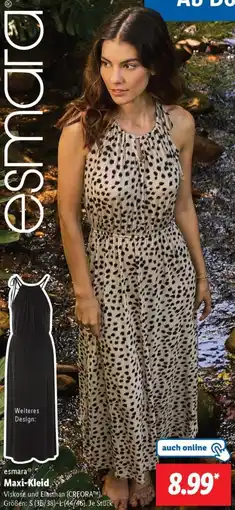 Lidl esmara Maxi-Kleid Angebot