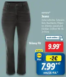 Lidl esmara Jeans Angebot