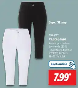 Lidl esmara Capri-Jeans Angebot