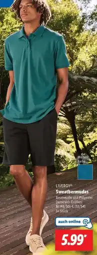 Lidl LIVERGY Sweatbermudas Angebot