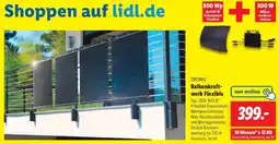 Lidl TRONIC Balkonkraftwerk Flexible Angebot
