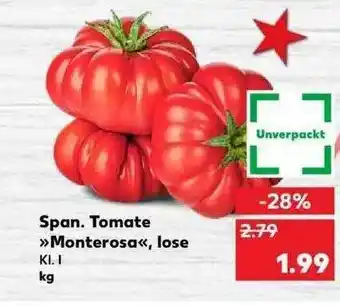 Kaufland Tomate „monterosa“, Lose Angebot