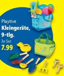 Lidl Playtive Kleingeräte, 9-tlg. Angebot