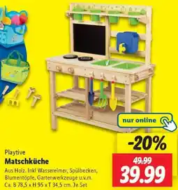 Lidl Playtive Matschküche Angebot