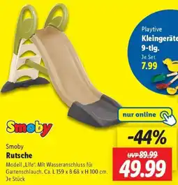 Lidl Smoby Rutsche Angebot