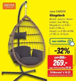 Lidl siena GARDEN Hängekorb Angebot