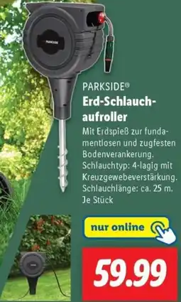 Lidl PARKSIDE Erd-Schlauchaufroller Angebot
