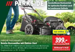Lidl PARKSIDE PERFORMANCE Benzin-Rasenmäher mit Elektro-Start Angebot