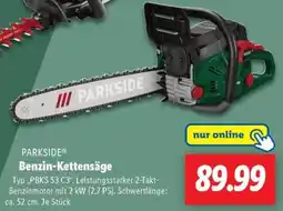 Lidl PARKSIDE Benzin-Kettensäge Angebot