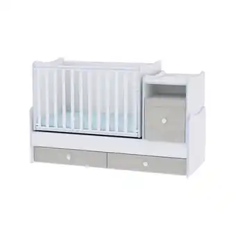 Netto Marken-Discount Lorelli Babybett Trend Plus NEW Schaukelfunktion Jugendbett Kommode Schreibtisch hellblau Angebot
