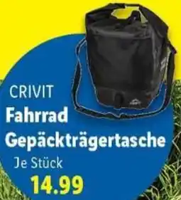 Lidl CRIVIT Fahrrad Gepäckträgertasche Angebot