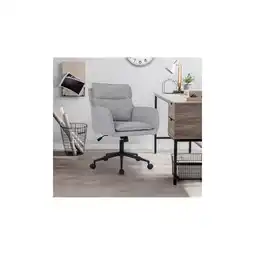 Netto Marken-Discount HOME DELUXE Bürostuhl aus Webstoff CORA, Versch. Ausführungen - grau Angebot