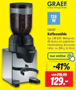 Lidl GRAEF Kaffeemühle Angebot
