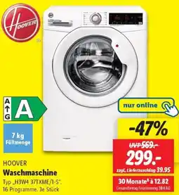 Lidl HOOVER Waschmaschine Angebot