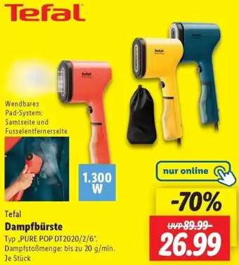 Lidl Tefal Dampfbürste Angebot