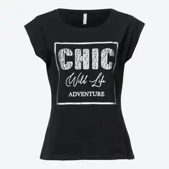 NKD Damen-T-Shirt mit Frontprint Angebot