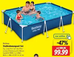 Lidl Bestway Stahlrahmenpool-Set Angebot