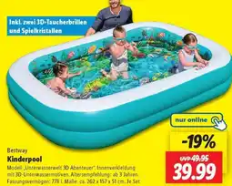 Lidl Bestway Kinderpool Angebot