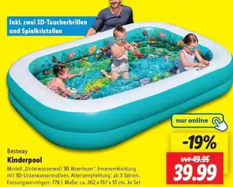 Lidl Bestway Kinderpool Angebot
