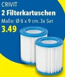 Lidl CRIVIT 2 Filterkartuschen Angebot