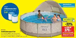 Lidl Bestway Stahlrahmenpool-Set Angebot
