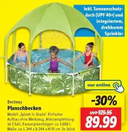 Lidl Bestway Planschbecken Angebot