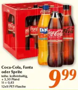 inkoop Coca-Cola, Fanta oder Sprite Angebot