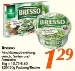inkoop Bresso Frischkäsezubereitung Angebot