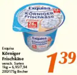 inkoop Exquisa Körniger Frischkäse Angebot
