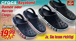 Posten Börse crocs Bayaband Damen oder Herren Clogs Angebot