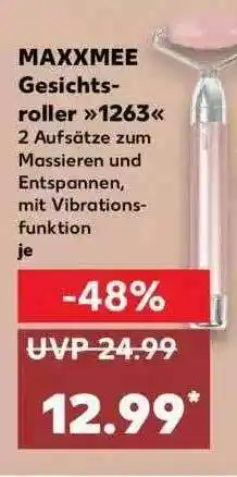 Kaufland Maxxmee Gesichtsroller 1263 Angebot