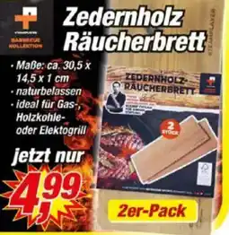 Posten Börse Zedernholz Räucherbrett Angebot
